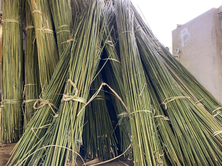 Vietnam straws bamboo material