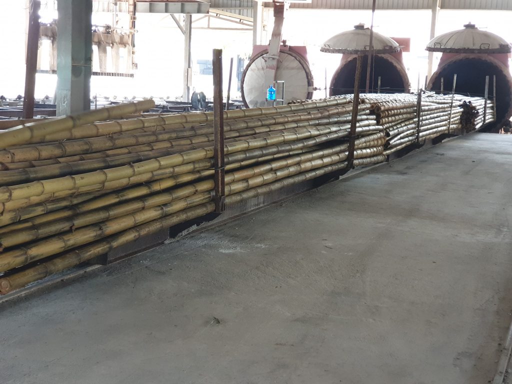 processing bamboo
