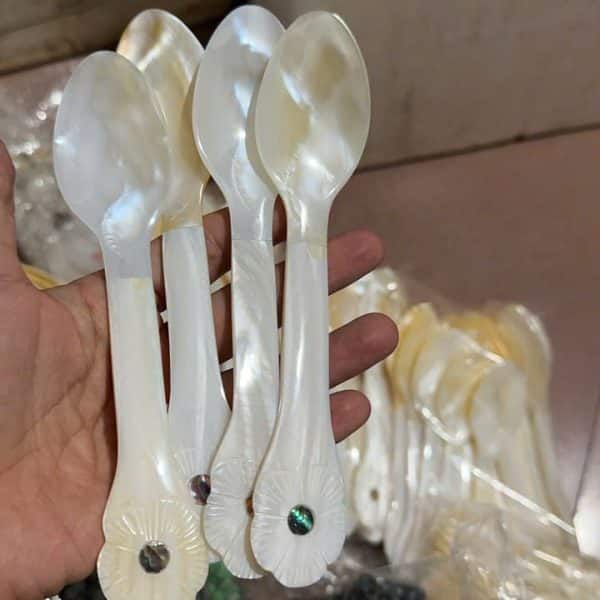 Handcrafted Mother of Pearl Spoons 4
