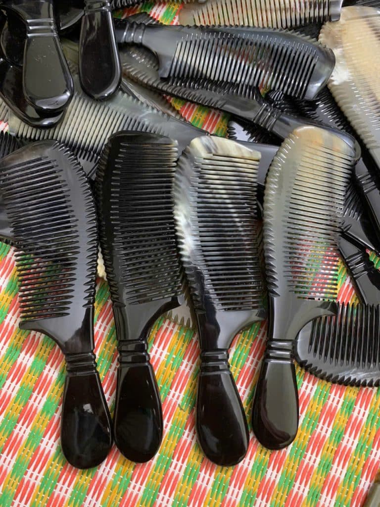 Natural Horn Comb