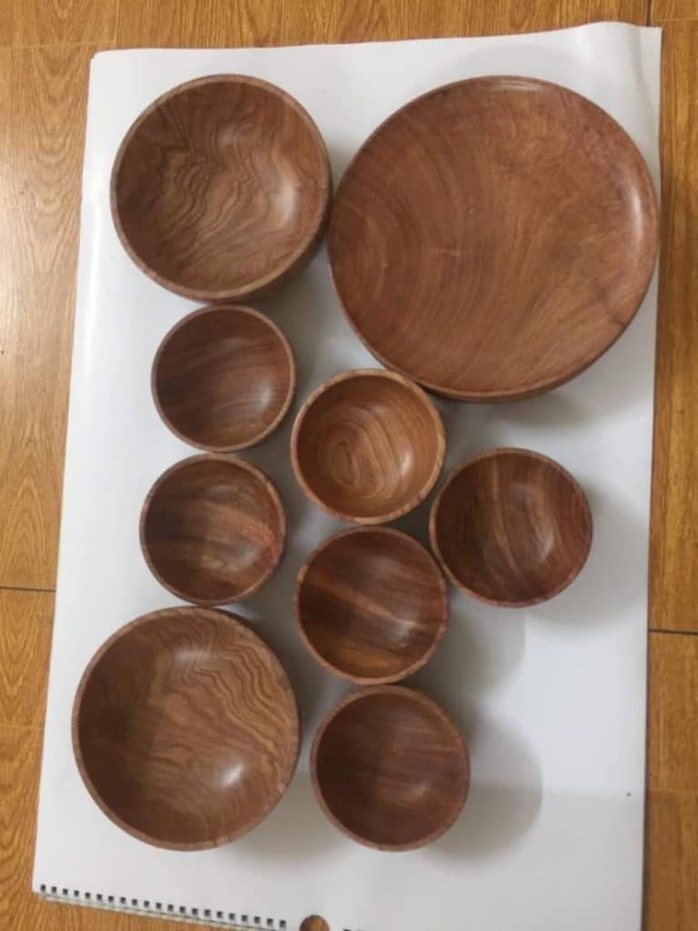 Wooden Bowls from Vietnam