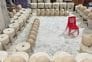 Casting items in Bat Trang ceramic village