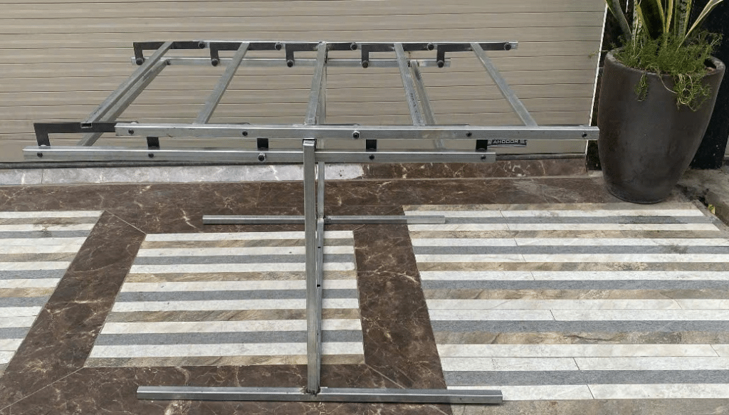Convertible Shelf Table Frame